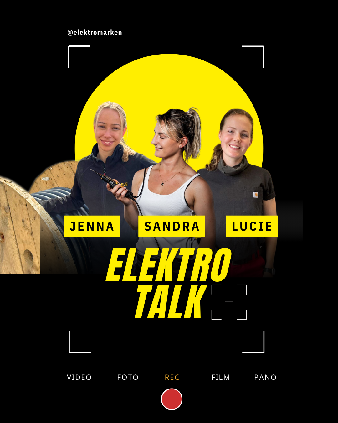 Elektro Talk mit Elektromarken: Meister werden leicht gemacht. Instagram Live über Erfolgsgeschichten aus der Elektrobranche.