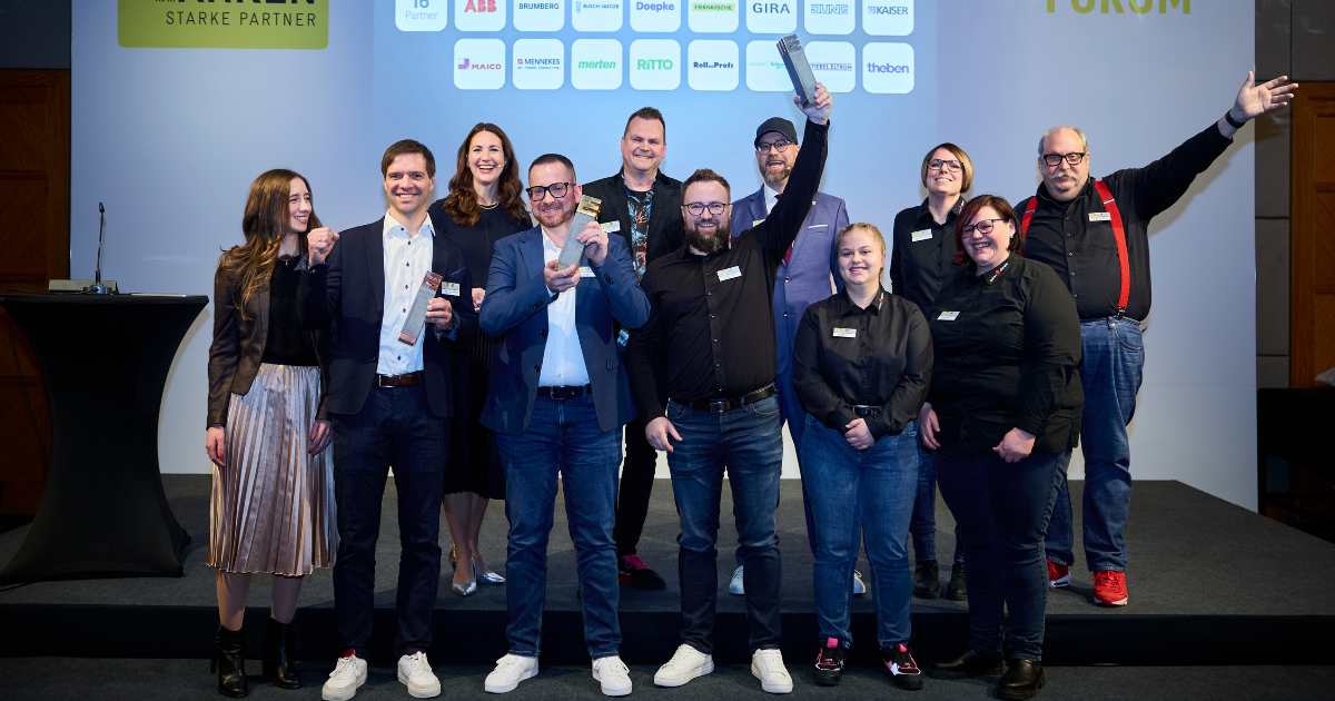 Gruppenfoto ELMAR Gewinner Kategorie