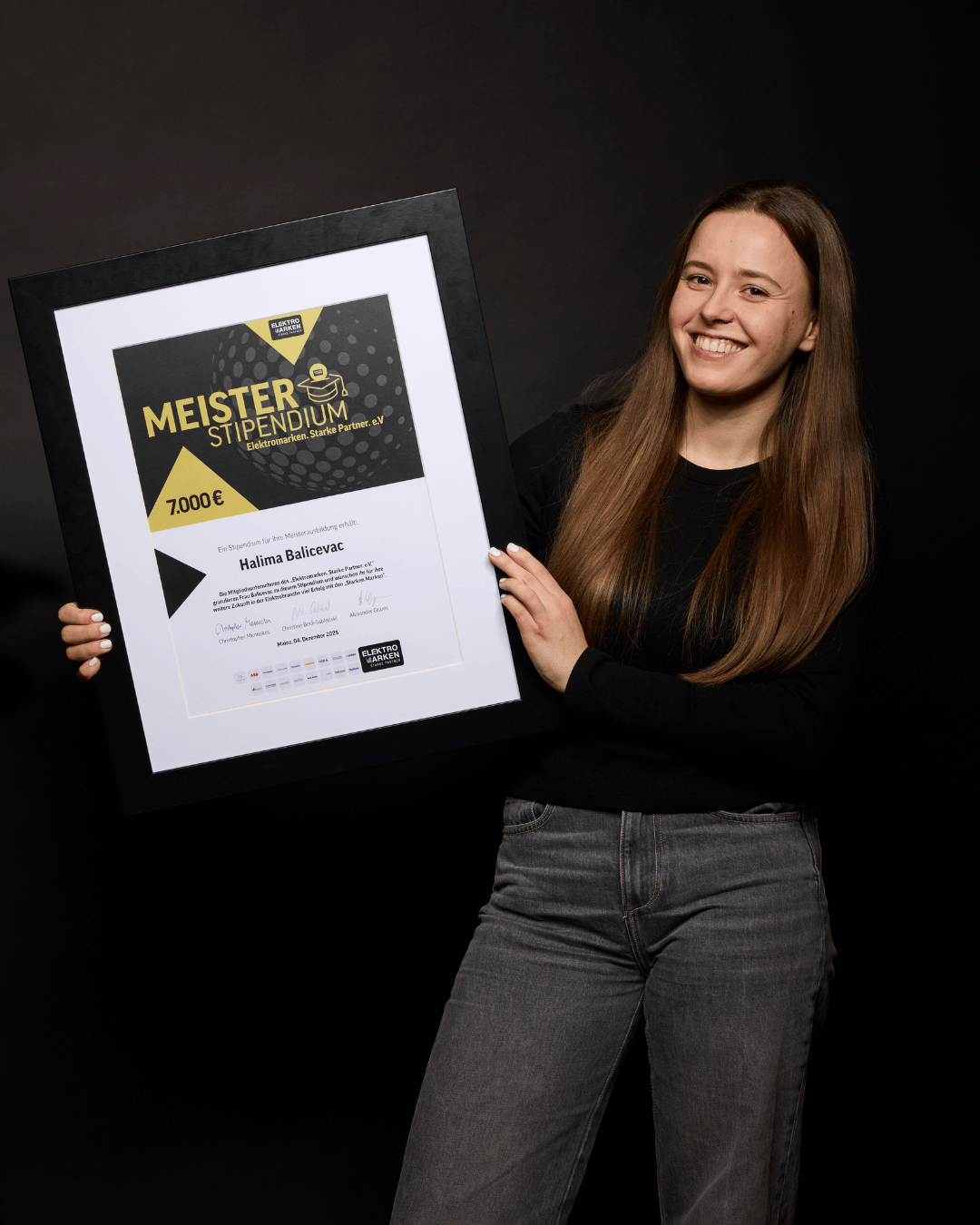 Elektromarken Starke Partner Meisterstipendiant 2025 Halime Baricevac