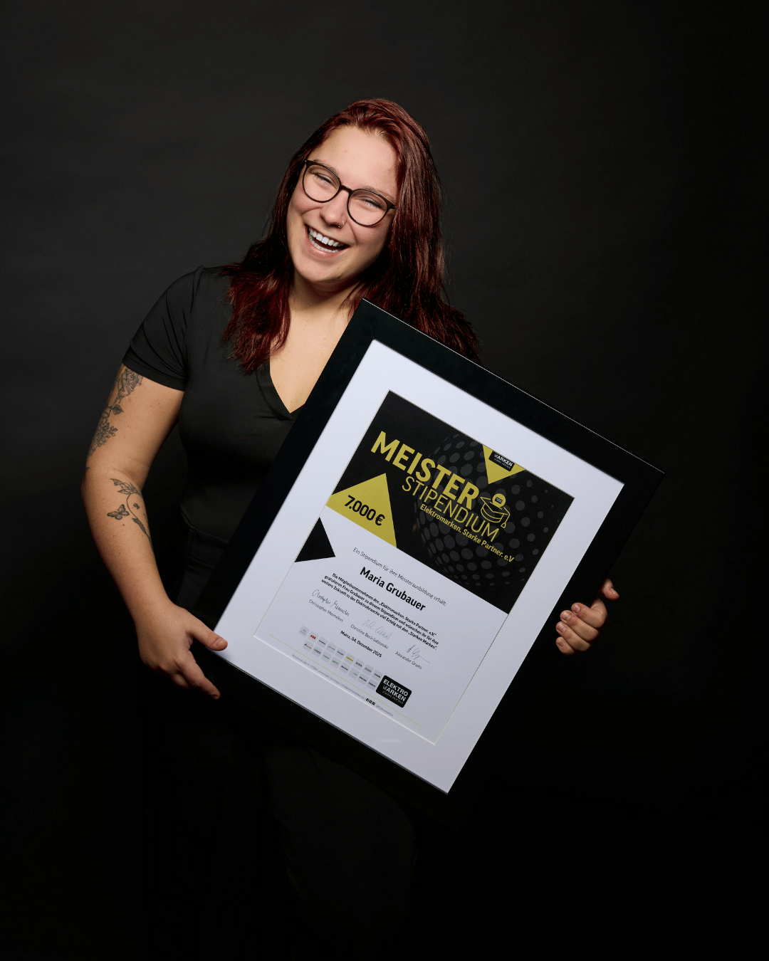 Elektromarken Starke Partner Meisterstipendiant 2025 Maria Grubauer